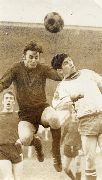 Thome G�nther beim Kopfball